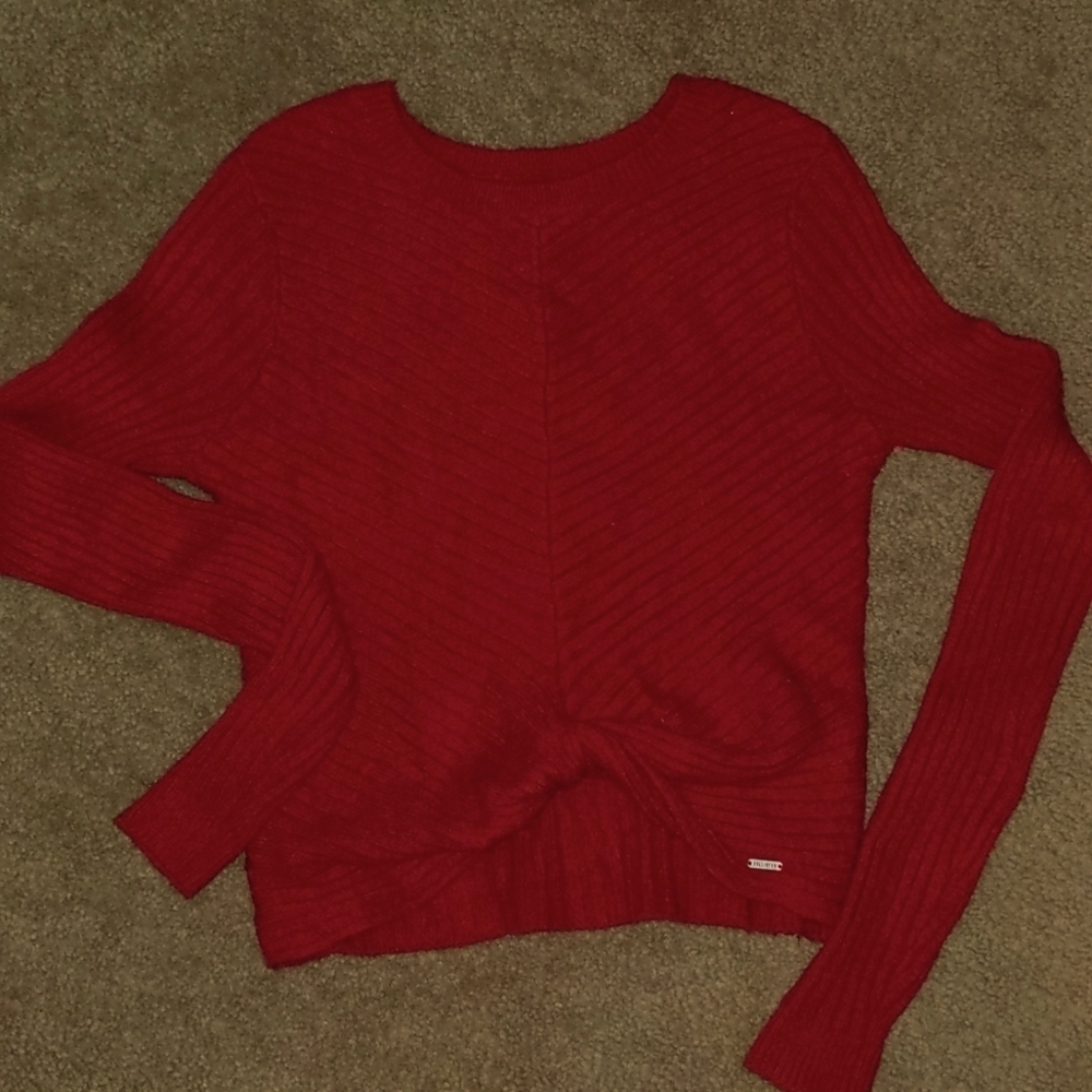 Hollister Small sweater Red